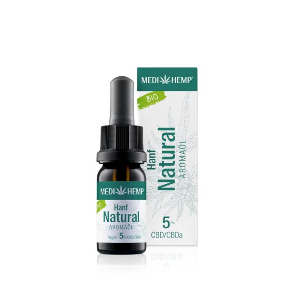 MEDIHEMP BIO HANF NATURAL AROMAÖL 5% 10ML