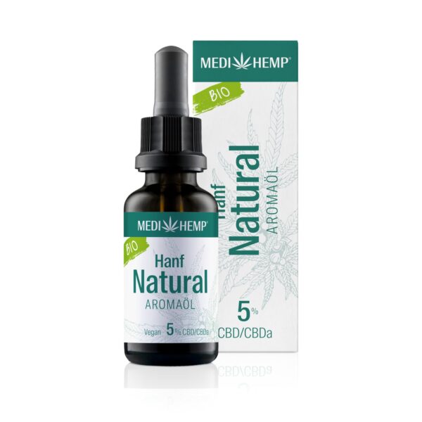 MEDIHEMP BIO HANF NATURAL AROMAÖL 5% 30ML